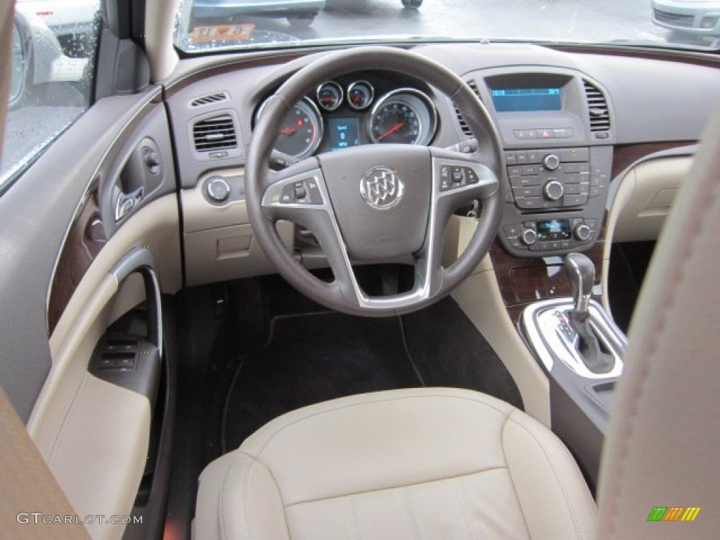 2011 Buick Regal CXL Turbo Cashmere Dashboard Photo #57053347