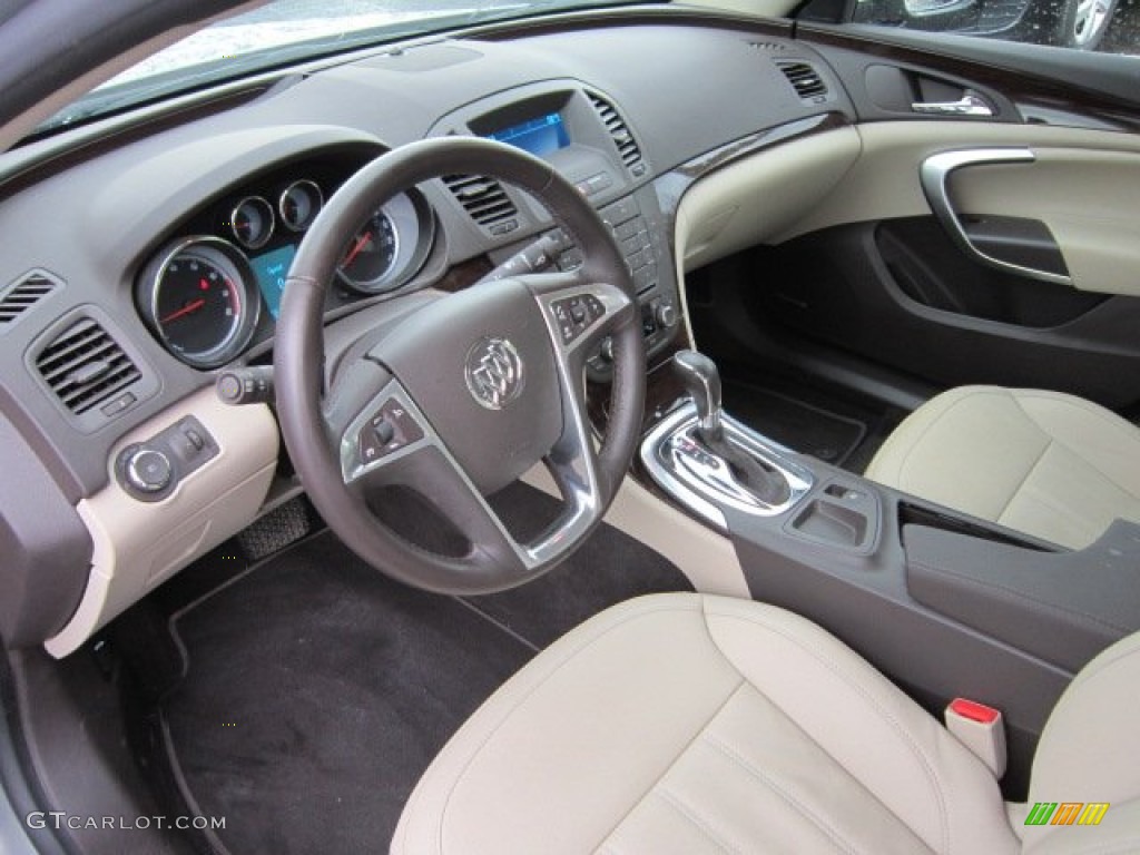 Cashmere Interior 2011 Buick Regal CXL Turbo Photo #57053363