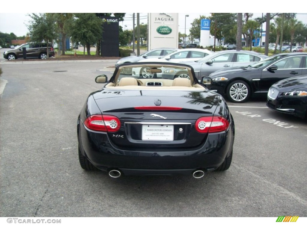 2012 XK XK Convertible - Midnight Black / Caramel/Caramel photo #8