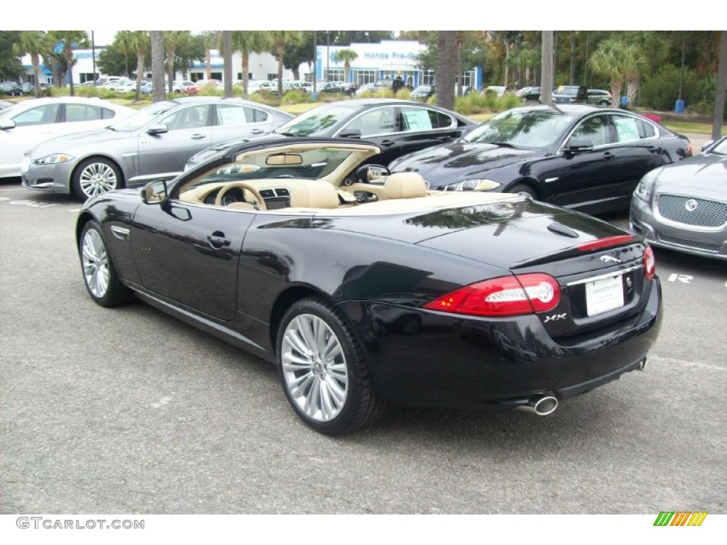 2012 XK XK Convertible - Midnight Black / Caramel/Caramel photo #9