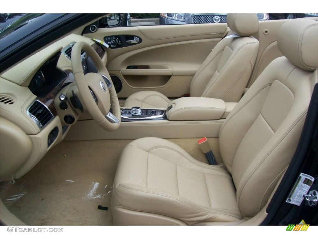 Caramel/Caramel Interior 2012 Jaguar XK XK Convertible Photo #57054140