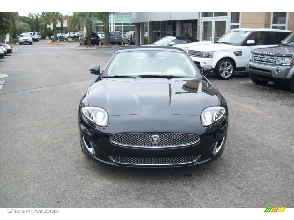 2012 XK XK Convertible - Midnight Black / Caramel/Caramel photo #18