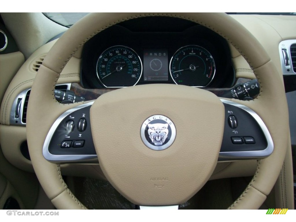 2012 XK XK Convertible - Midnight Black / Caramel/Caramel photo #22