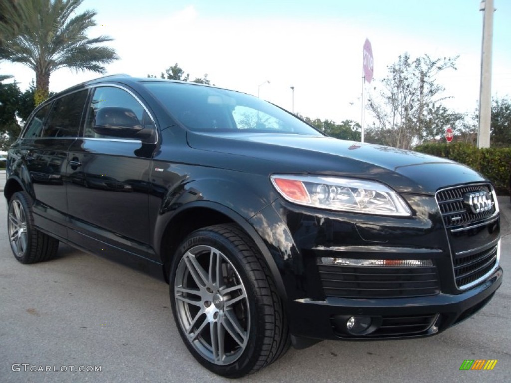 Phantom Black Pearl Effect 2008 Audi Q7 3.6 Premium quattro Exterior Photo #57055463