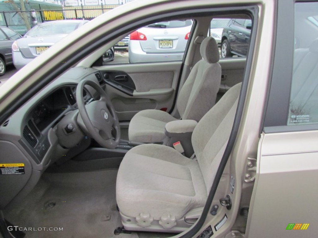 2006 Elantra GLS Sedan - Champagne Beige / Beige photo #10