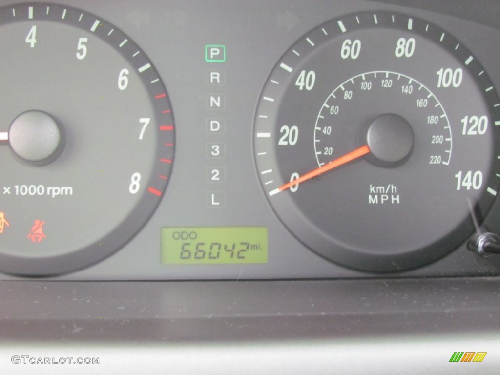 2006 Elantra GLS Sedan - Champagne Beige / Beige photo #14