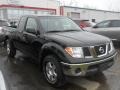 2008 Super Black Nissan Frontier SE King Cab 4x4  photo #11