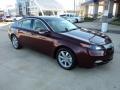 Basque Red Pearl 2012 Acura TL 3.5 Exterior