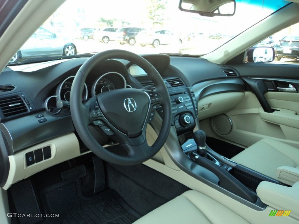 Parchment Interior 2012 Acura TL 3.5 Photo #57057828