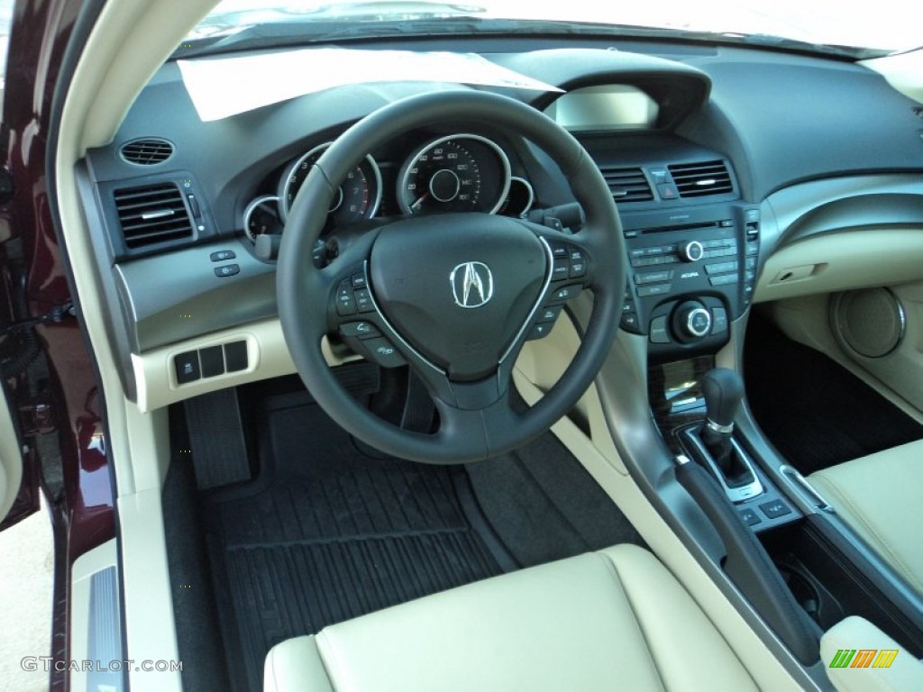 2012 Acura TL 3.5 Parchment Dashboard Photo #57057839