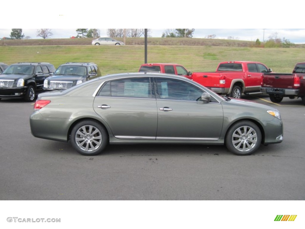 2011 Avalon Limited - Cypress Green Pearl / Light Gray photo #6