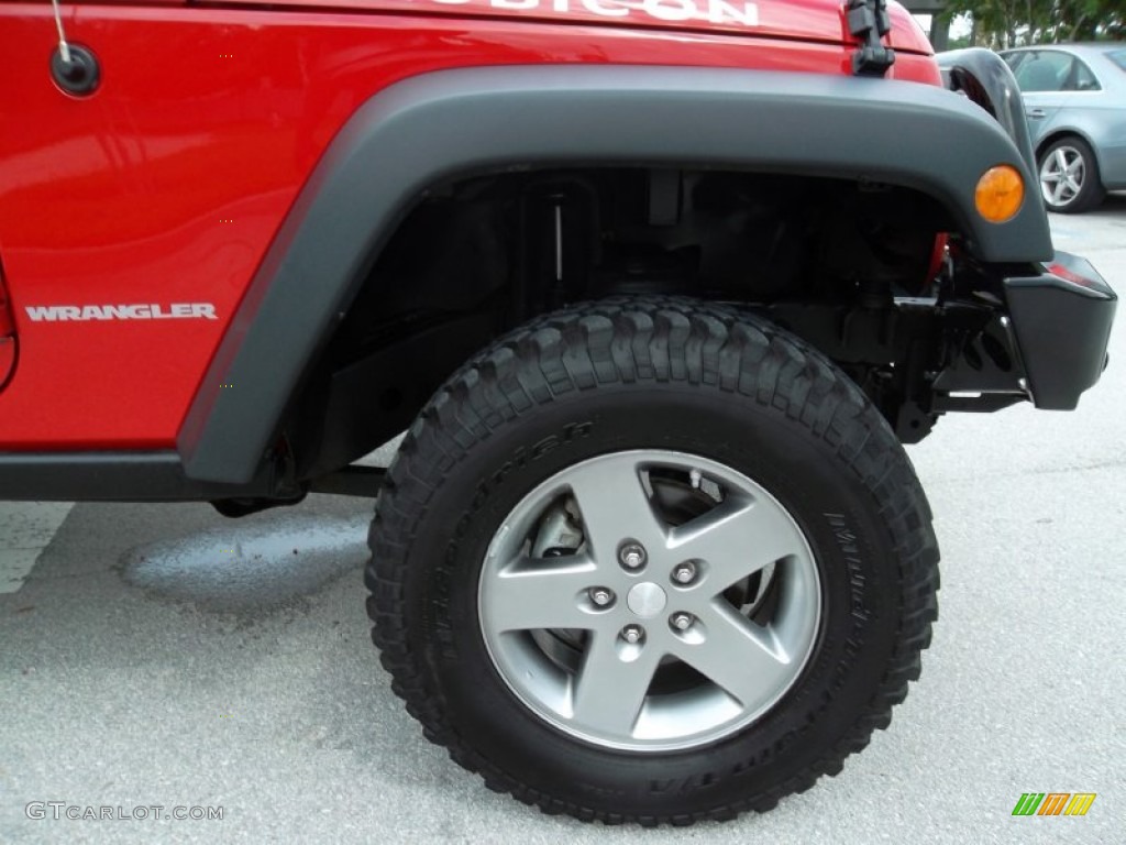 2010 Jeep Wrangler Rubicon 4x4 Wheel Photo #57058223