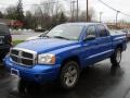 2007 Electric Blue Pearl Dodge Dakota SXT Quad Cab 4x4  photo #1