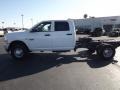 2012 Bright White Dodge Ram 3500 HD ST Crew Cab 4x4 Dually Chassis  photo #6