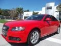 Brilliant Red 2009 Audi A4 2.0T Sedan