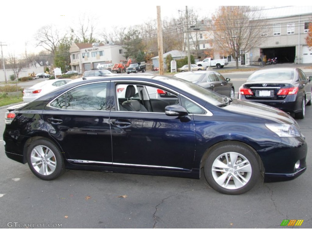 Black Sapphire Pearl 2010 Lexus HS 250h Hybrid Premium Exterior Photo #57061949