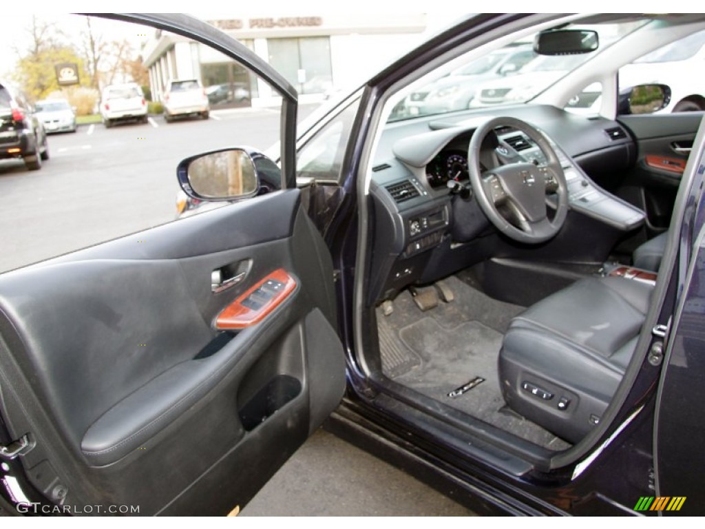 Black Interior 2010 Lexus HS 250h Hybrid Premium Photo #57062012