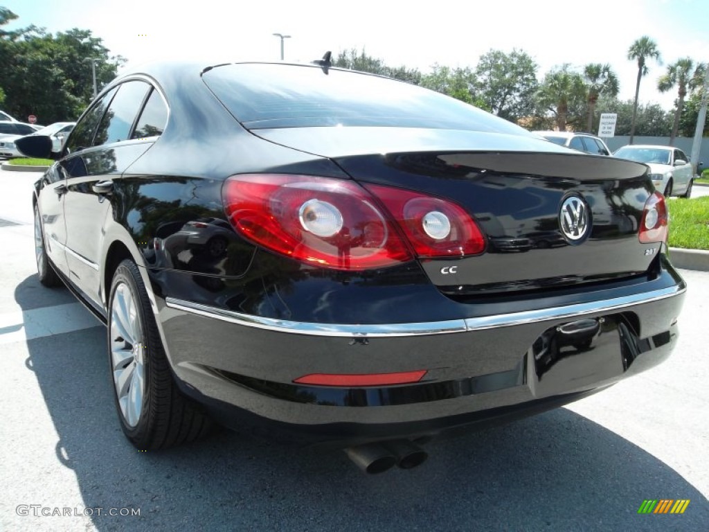 Deep Black Metallic 2010 Volkswagen CC Sport Exterior Photo #57062123