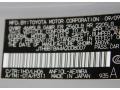 1H0 2010 Lexus HS 250h Hybrid Premium Parts