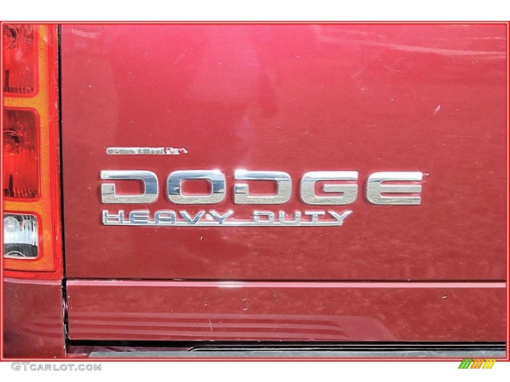 2003 Ram 3500 SLT Quad Cab 4x4 Dually - Dark Garnet Red Pearl / Dark Slate Gray photo #4