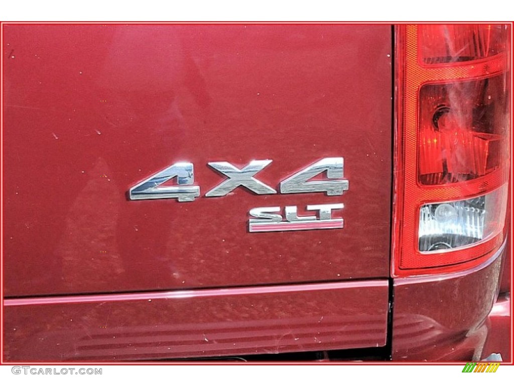 2003 Ram 3500 SLT Quad Cab 4x4 Dually - Dark Garnet Red Pearl / Dark Slate Gray photo #5