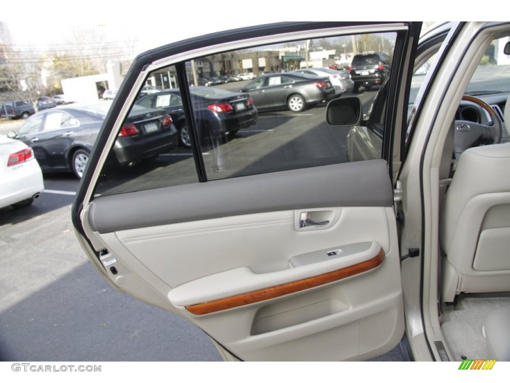 2009 RX 350 AWD - Golden Almond Metallic / Parchment photo #14