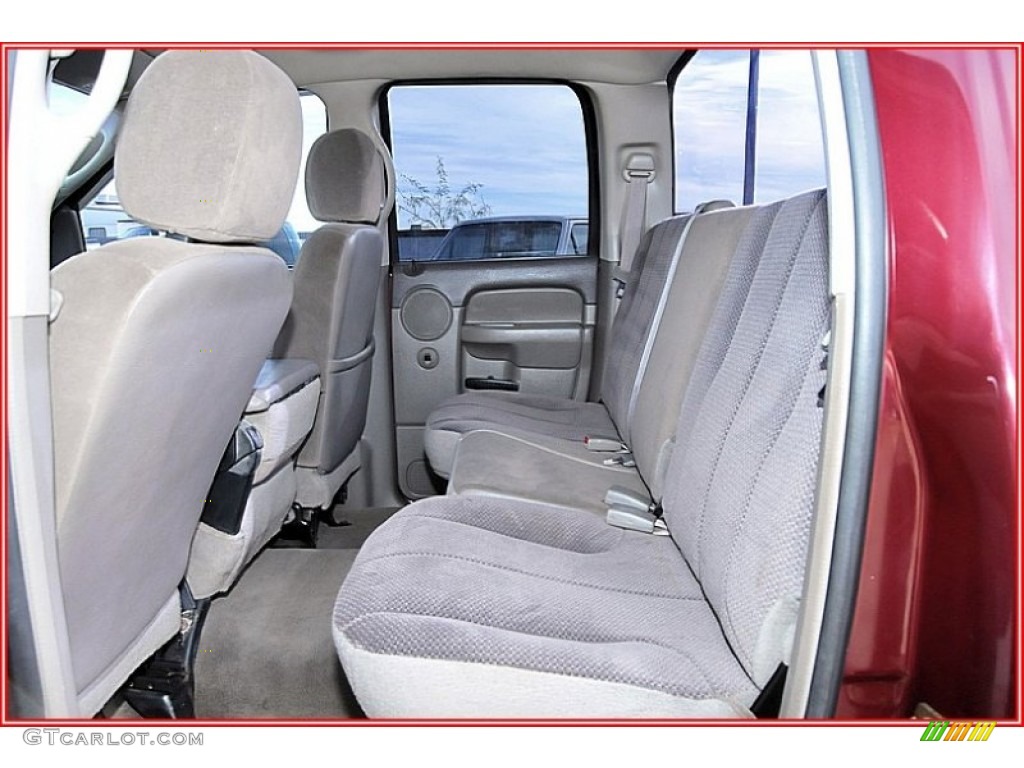 2003 Ram 3500 SLT Quad Cab 4x4 Dually - Dark Garnet Red Pearl / Dark Slate Gray photo #20