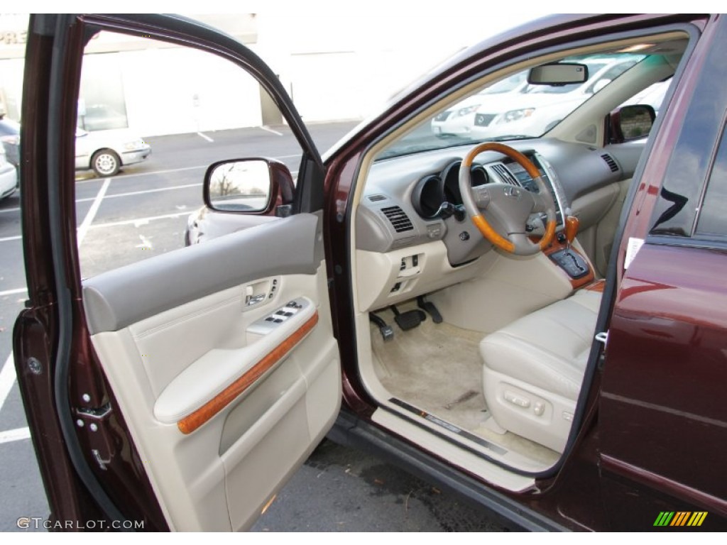 Ivory Interior 2008 Lexus RX 350 AWD Photo #57062738