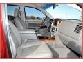 2007 Inferno Red Crystal Pearl Dodge Ram 3500 Laramie Mega Cab 4x4 Dually  photo #23