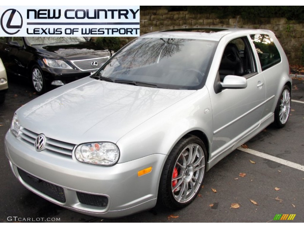 2004 R32  - Reflex Silver Metallic / Black Leather photo #1
