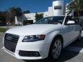 Ibis White - A4 2.0T Sedan Photo No. 2