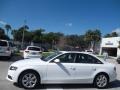 Ibis White - A4 2.0T Sedan Photo No. 5