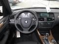 2012 BMW X3 Black Interior Dashboard Photo