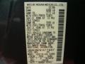 K27: Storm Grey Metallic 2006 Nissan Pathfinder SE 4x4 Color Code