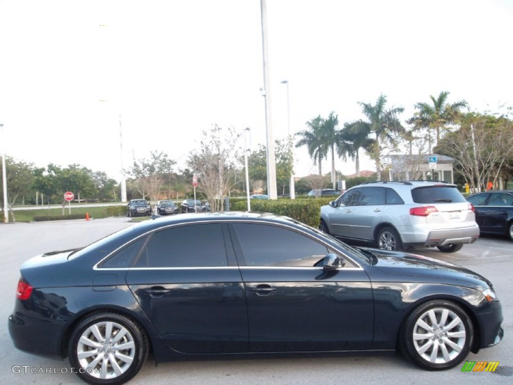 Moonlight Blue Metallic 2012 Audi A4 2.0T quattro Sedan Exterior Photo #57065732
