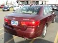 2009 Dark Cherry Red Hyundai Sonata GLS V6  photo #2