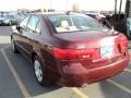 2009 Dark Cherry Red Hyundai Sonata GLS V6  photo #7