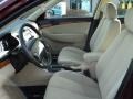 2009 Dark Cherry Red Hyundai Sonata GLS V6  photo #20