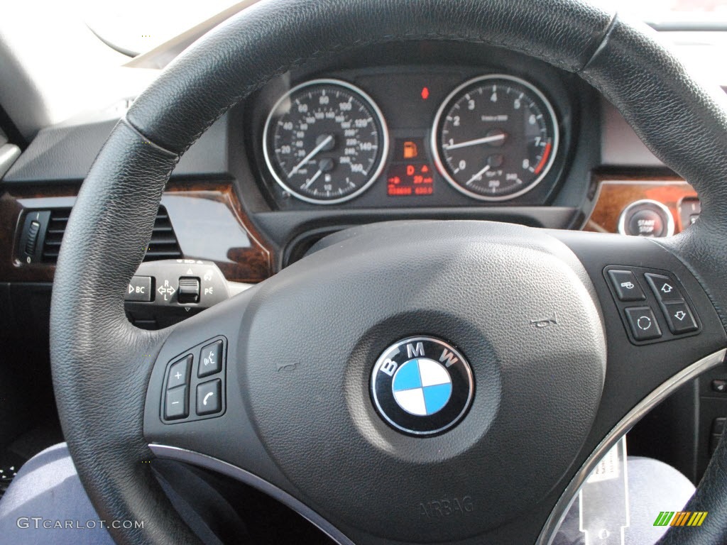 2009 3 Series 328i Coupe - Titanium Silver Metallic / Black photo #15