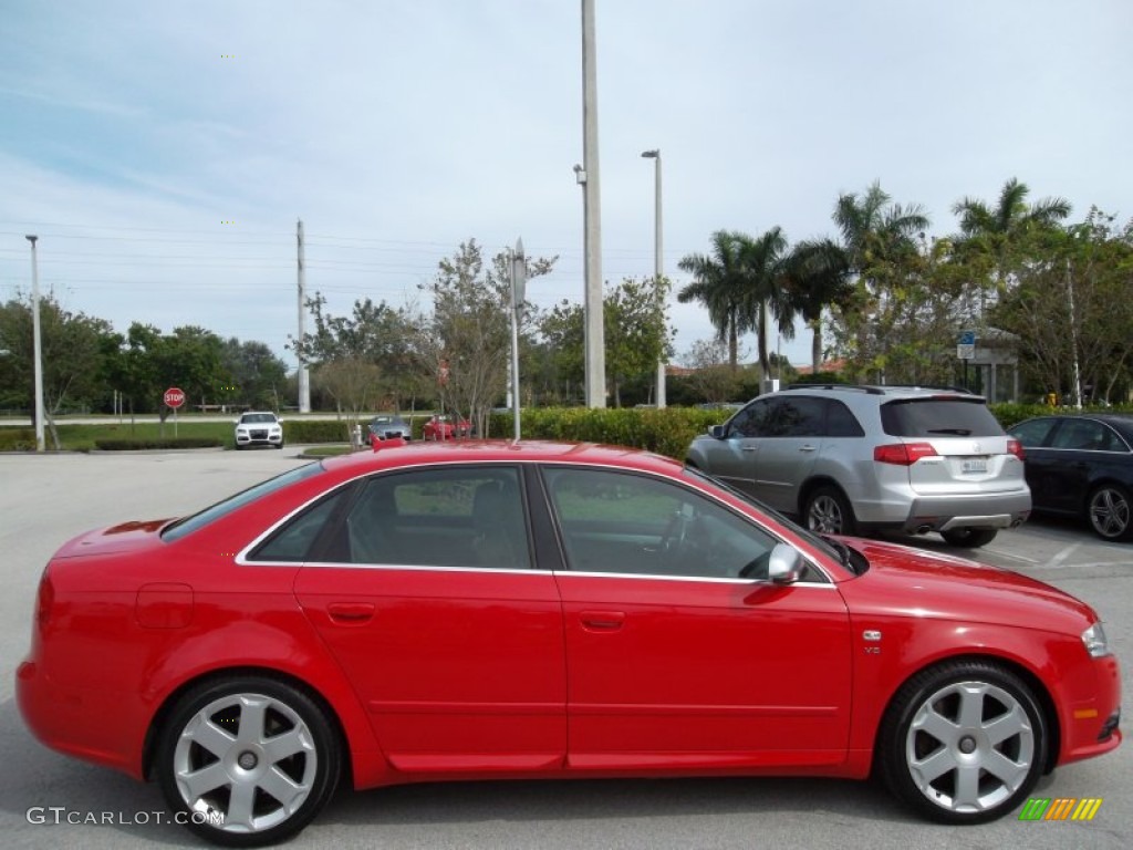 Brilliant Red 2006 Audi S4 4.2 quattro Sedan Exterior Photo #57067946