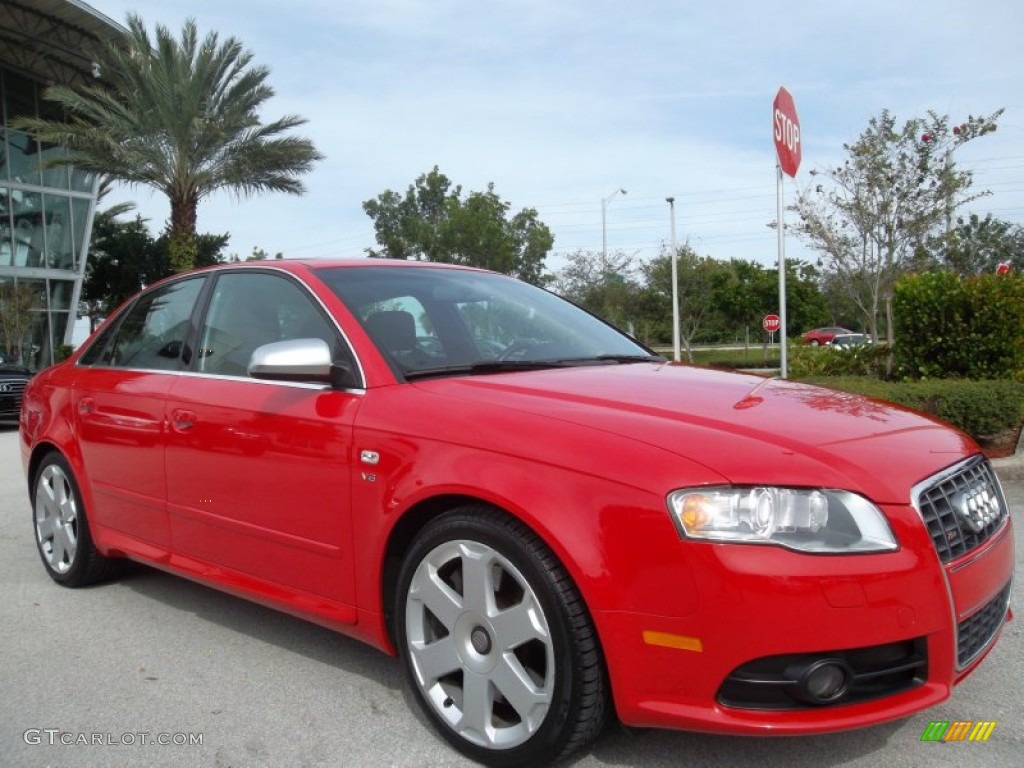 Brilliant Red 2006 Audi S4 4.2 quattro Sedan Exterior Photo #57067954