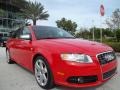 Brilliant Red 2006 Audi S4 4.2 quattro Sedan Exterior