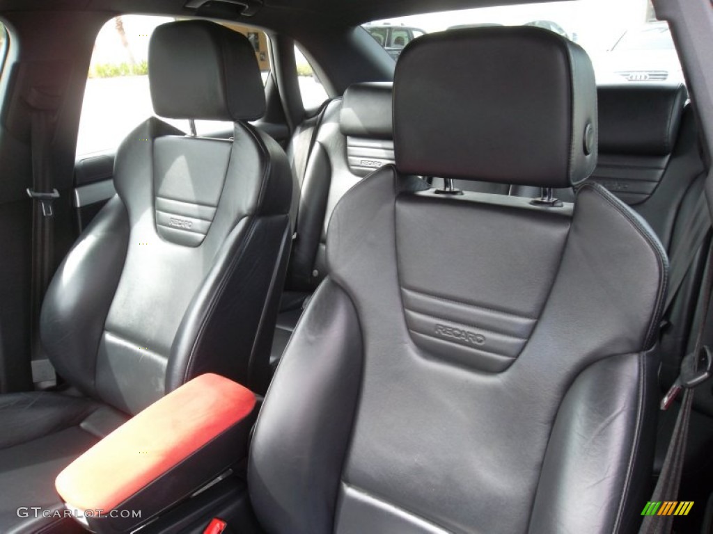 Black Interior 2006 Audi S4 4.2 quattro Sedan Photo #57067988