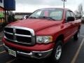 2003 Dark Garnet Red Pearl Dodge Ram 1500 SLT Quad Cab 4x4  photo #1