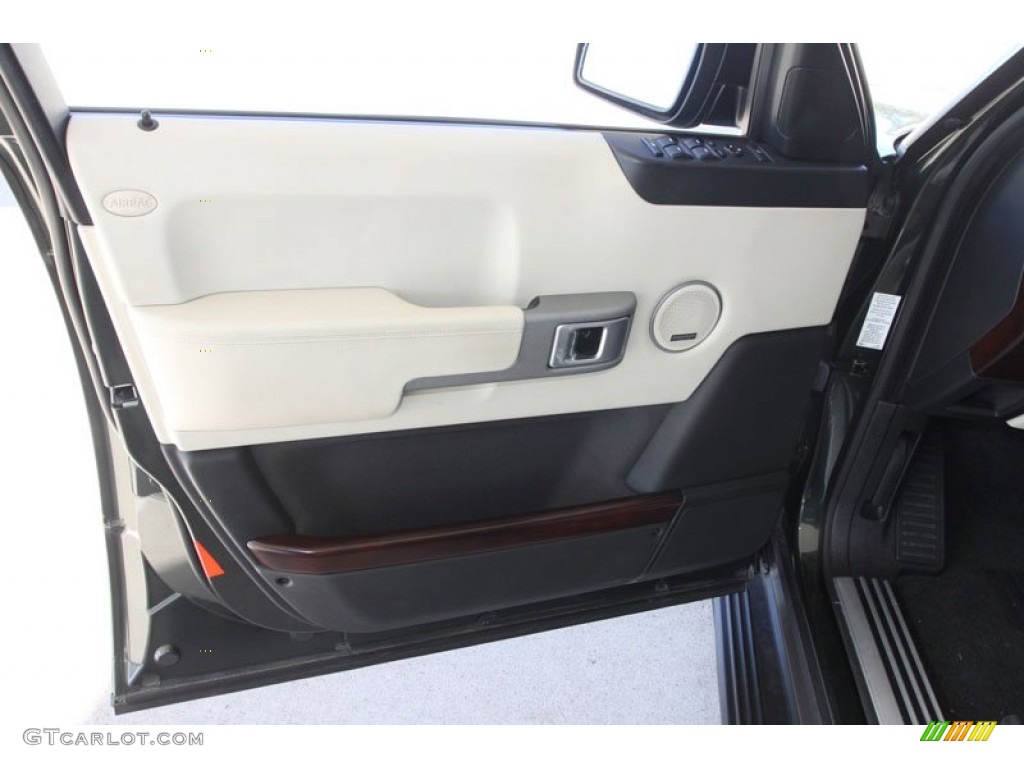 2006 Range Rover Supercharged - Tonga Green Pearl / Ivory/Aspen photo #14