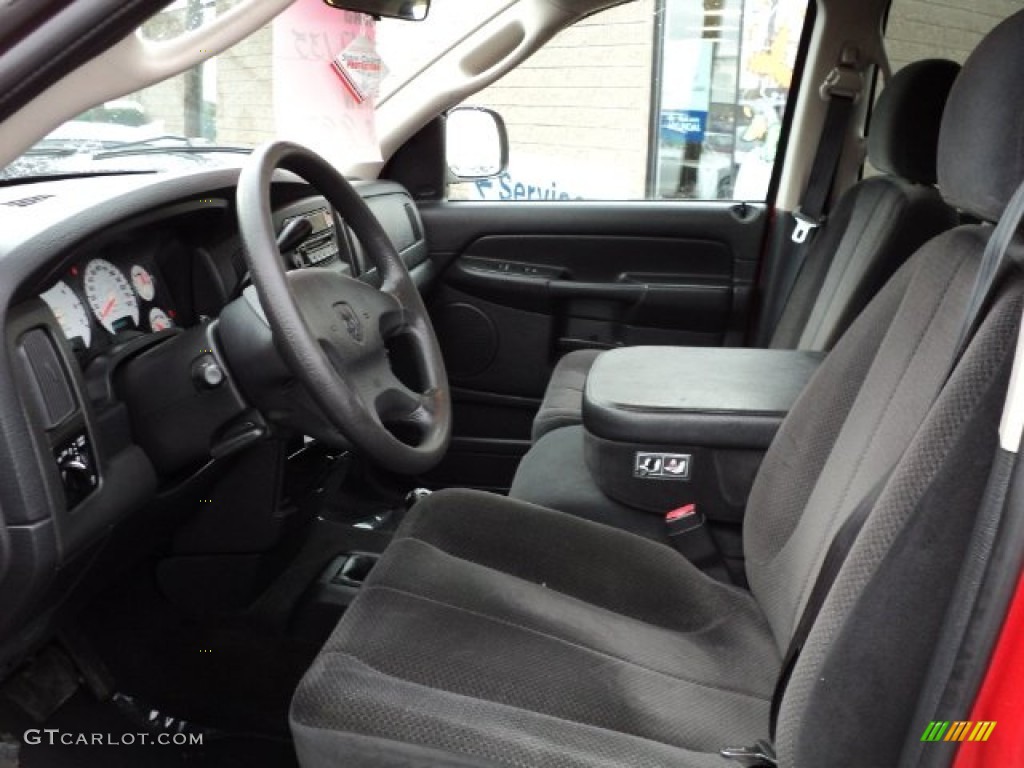 2003 Ram 1500 SLT Quad Cab 4x4 - Dark Garnet Red Pearl / Dark Slate Gray photo #19