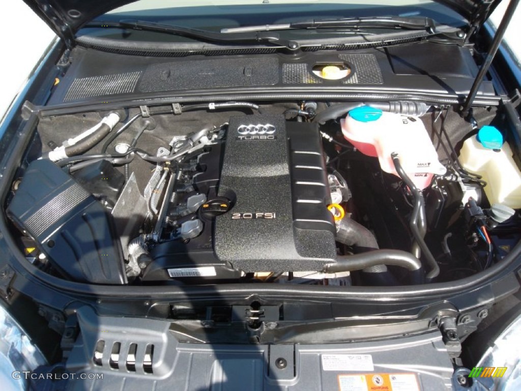 2009 Audi A4 2.0T Cabriolet 2.0 Liter FSI Turbocharged DOHC 16-Valve VVT 4 Cylinder Engine Photo #57069413