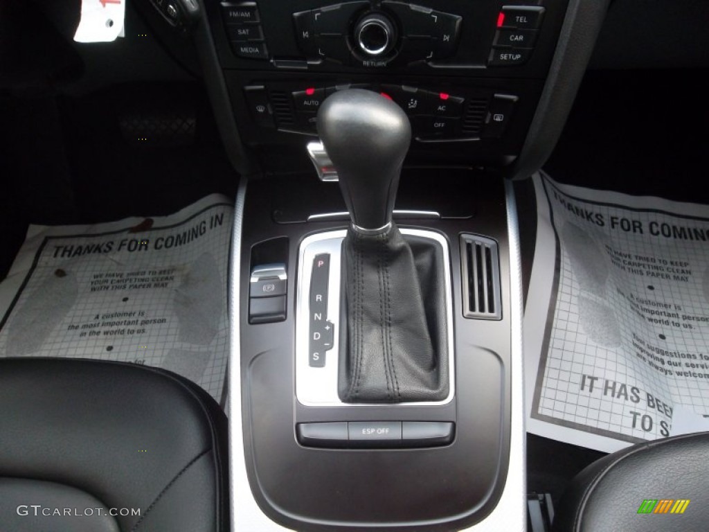 2009 A4 2.0T Premium quattro Sedan - Meteor Grey Pearl Effect / Black photo #29