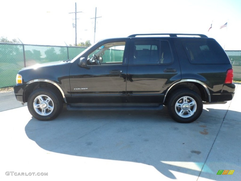 2004 Explorer XLT - Black / Graphite photo #6