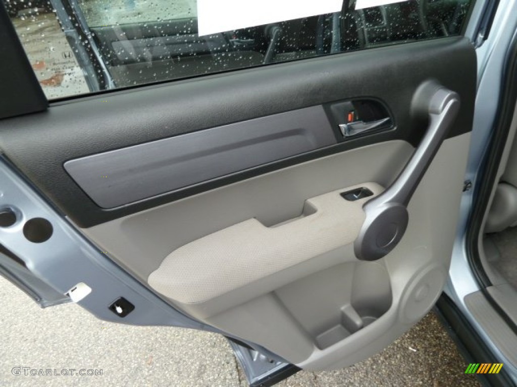 2009 CR-V EX 4WD - Glacier Blue Metallic / Gray photo #13